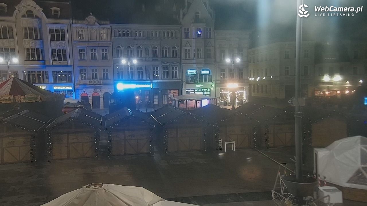 Bydgoszcz - widok na Rynek - 20 listopad 2024, 20:08