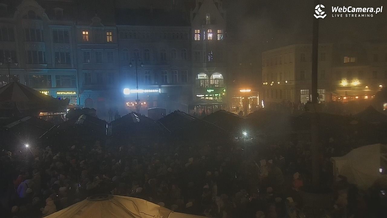 Bydgoszcz - widok na Rynek - 22 listopad 2024, 17:00