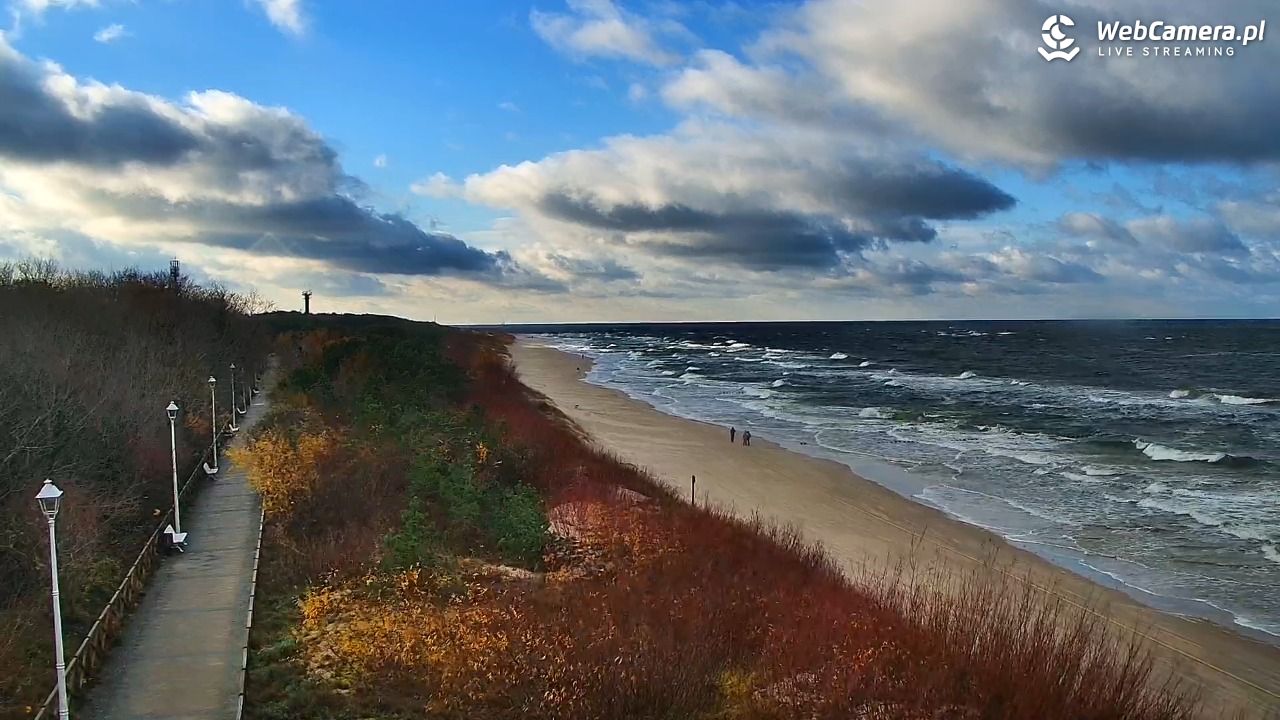 DZIWNÓW  - widok na plażę - 20 listopad 2024, 13:14