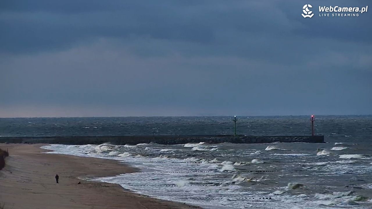 DZIWNÓW  - widok na plażę - 20 listopad 2024, 16:03