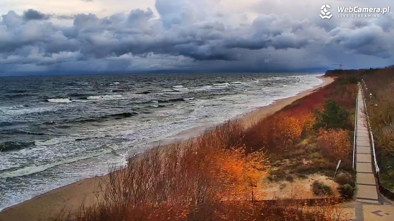 DZIWNÓW  - widok na plażę - 20 listopad 2024, 09:01