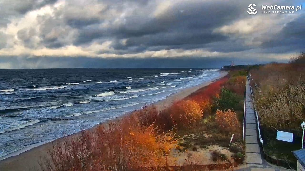 DZIWNÓW  - widok na plażę - 20 listopad 2024, 13:29