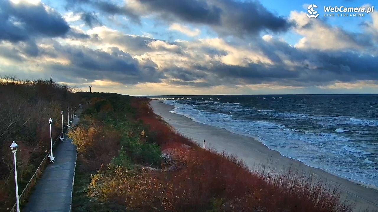 DZIWNÓW  - widok na plażę - 20 listopad 2024, 14:25