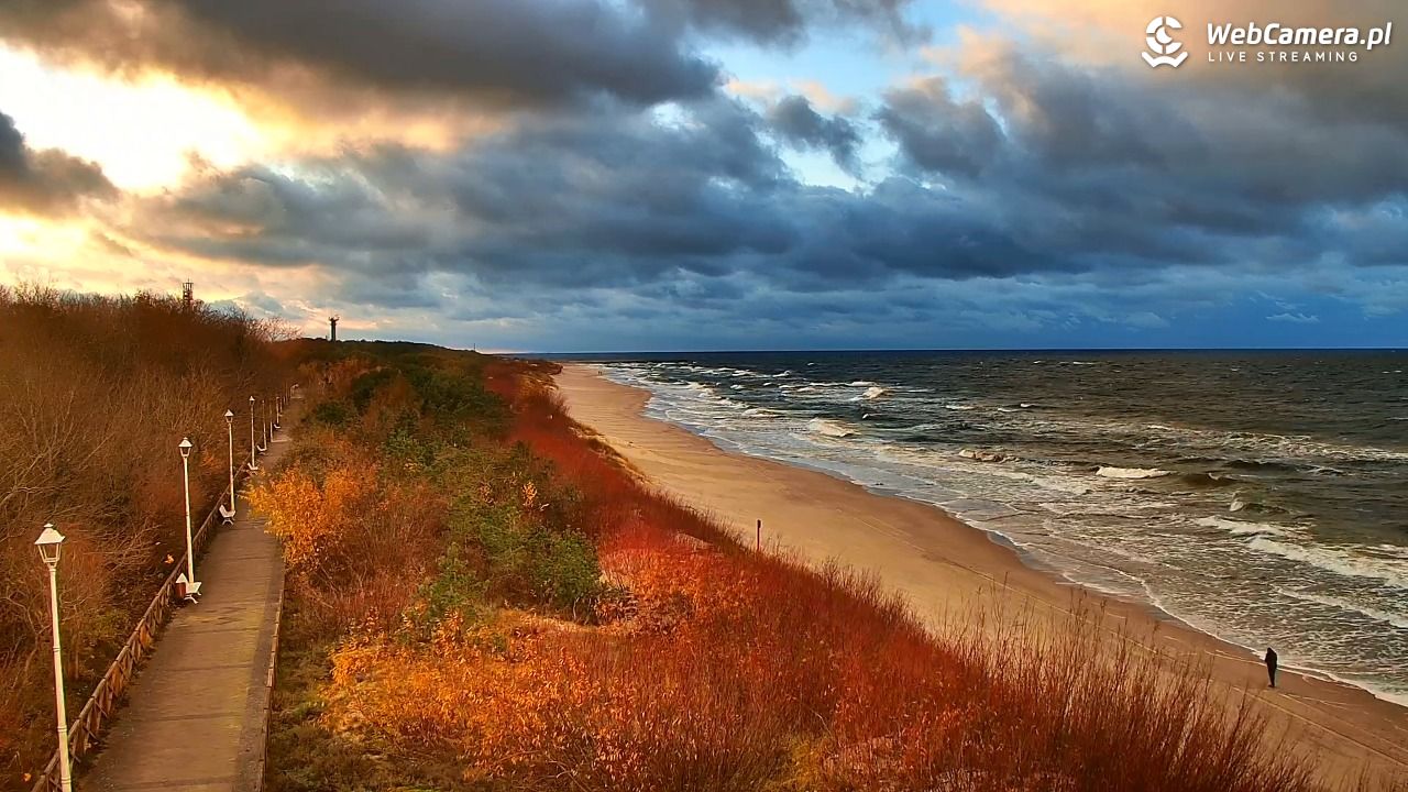 DZIWNÓW  - widok na plażę - 20 listopad 2024, 15:16