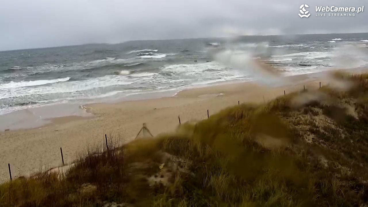 DŹWIRZYNO - widok na plażę - 20 listopad 2024, 09:38