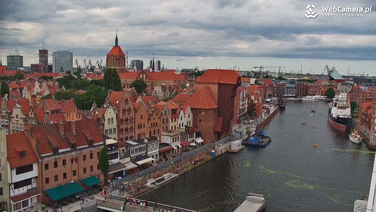 GDAŃSK - widok na Stare Miasto - 01 lipiec 2024, 16:53