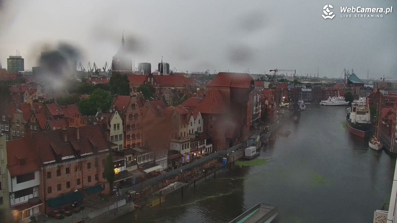 GDAŃSK - widok na Stare Miasto - 30 czerwiec 2024, 18:35