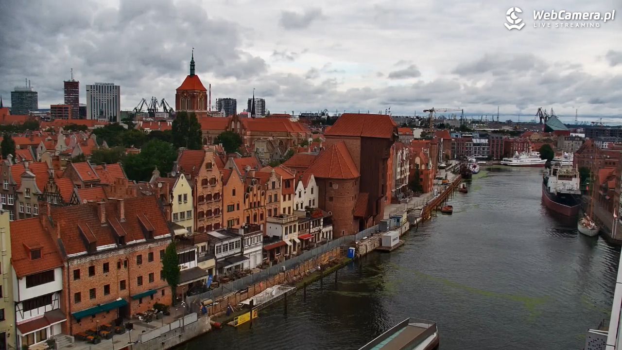 GDAŃSK - widok na Stare Miasto - 01 lipiec 2024, 07:08