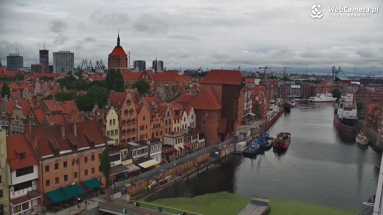 GDAŃSK - widok na Stare Miasto - 02 lipiec 2024, 09:14