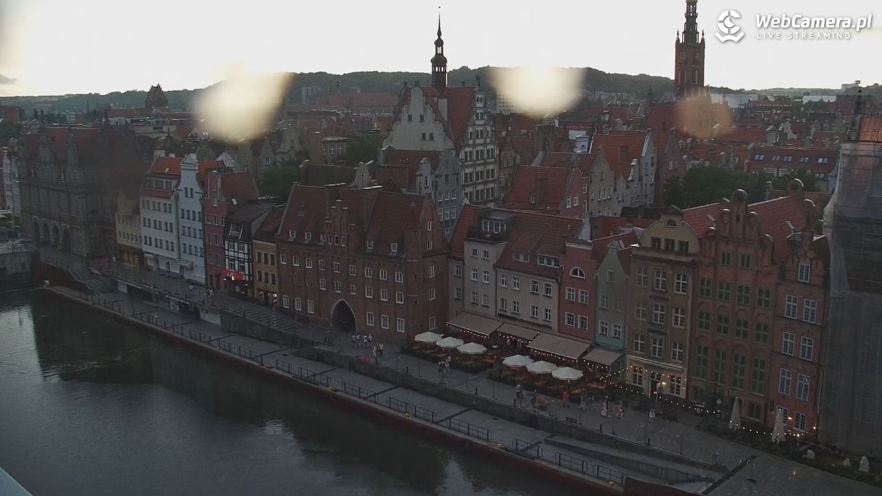 GDAŃSK - widok na Stare Miasto - 30 czerwiec 2024, 18:52