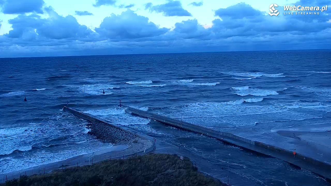 ROWY - widok na plażę i morze - 20 listopad 2024, 15:37