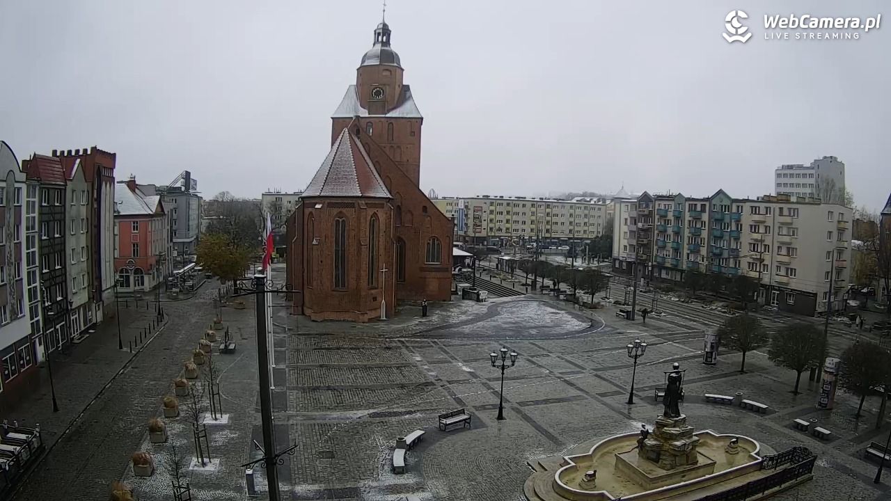 Gorzów Wielkopolski - widok na Katedrę - 19 listopad 2024, 12:51