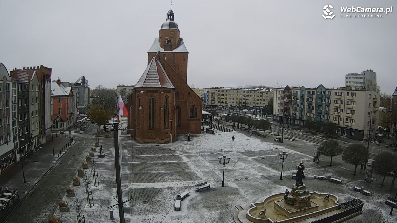 Gorzów Wielkopolski - widok na Katedrę - 19 listopad 2024, 12:29