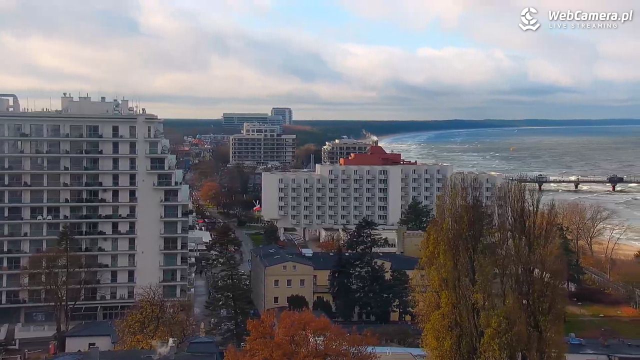 MIĘDZYZDROJE - widok panoramiczny - 20 listopad 2024, 11:20