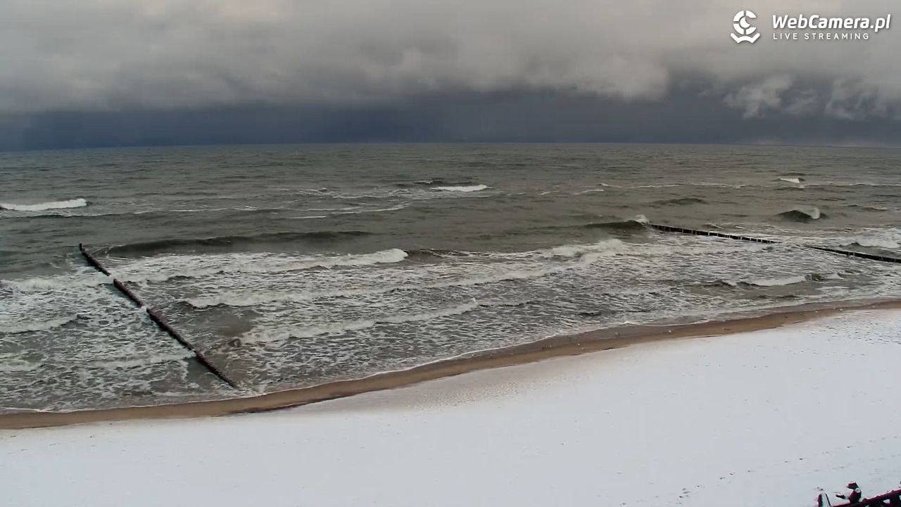 MIELNO - widok na plażę - 21 listopad 2024, 07:29