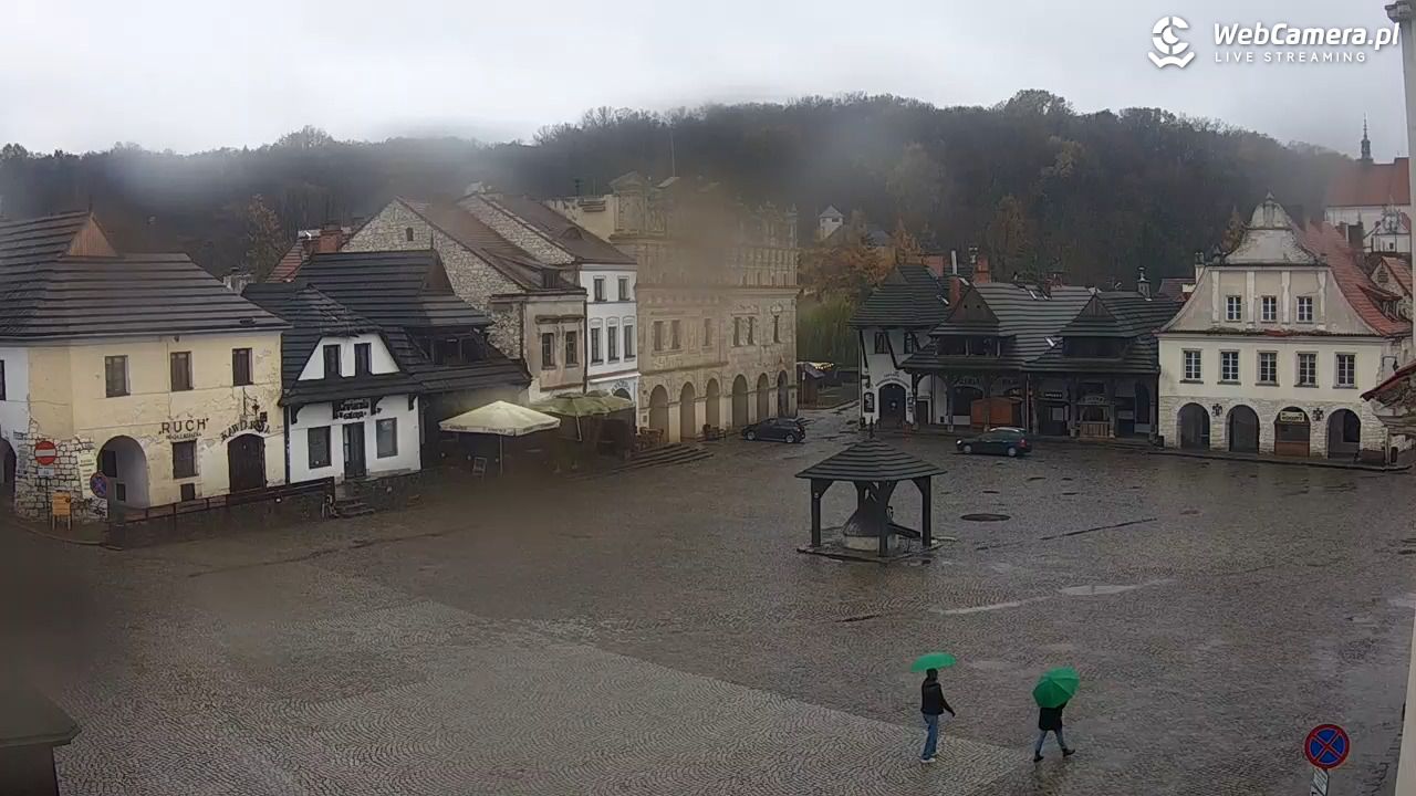 Kazimierz Dolny - widok na Rynek - 20 listopad 2024, 09:08