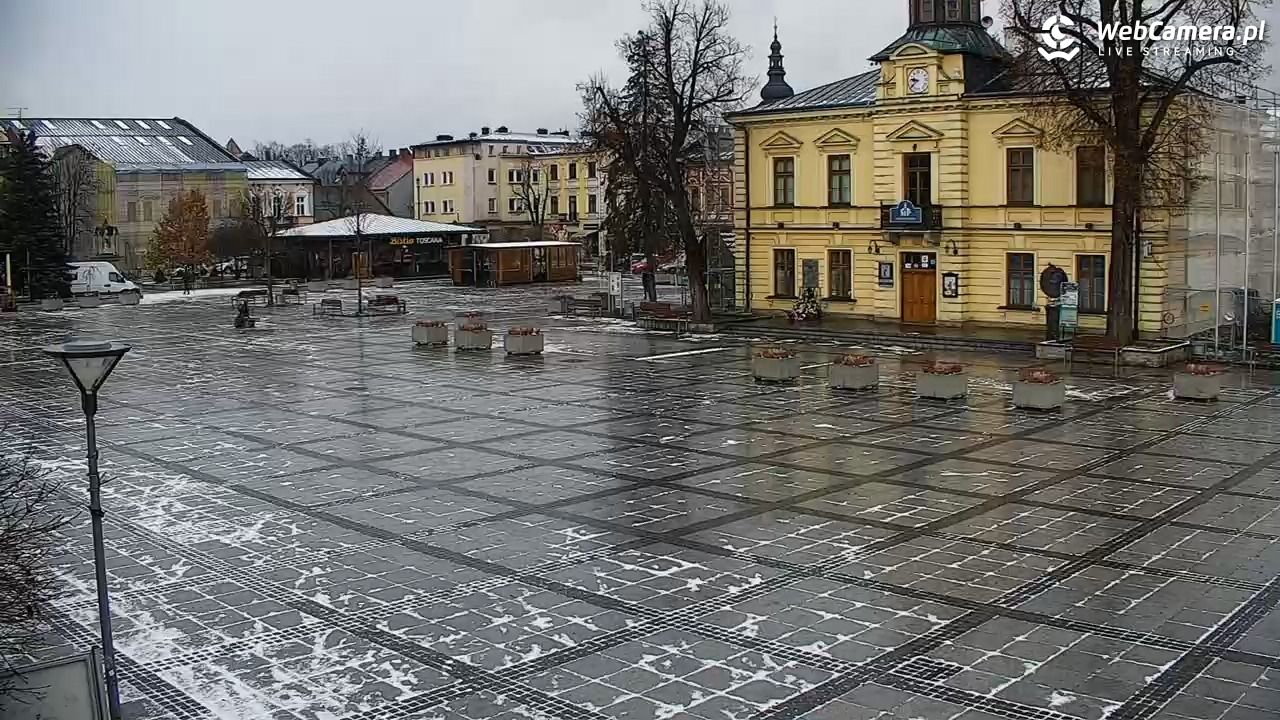 Nowy Targ - widok na Rynek - 21 listopad 2024, 09:39