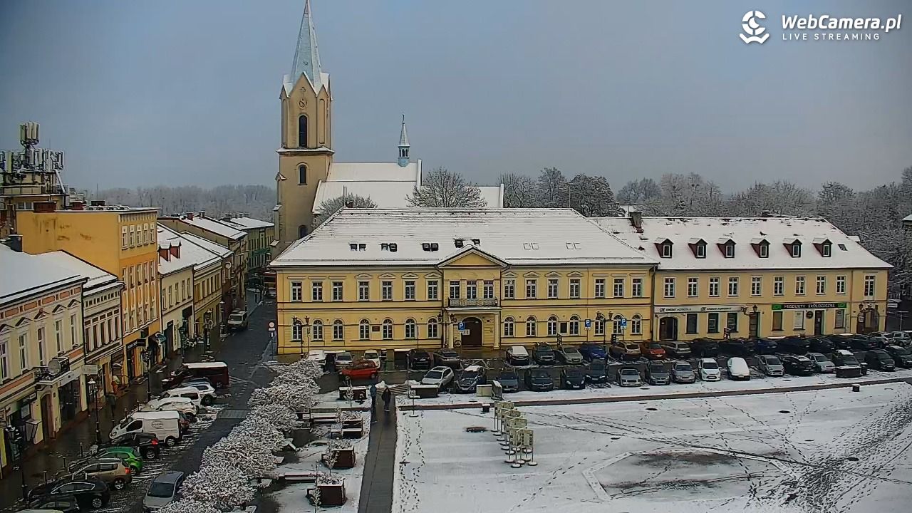 OŚWIĘCIM - widok na Rynek - 22 listopad 2024, 09:16