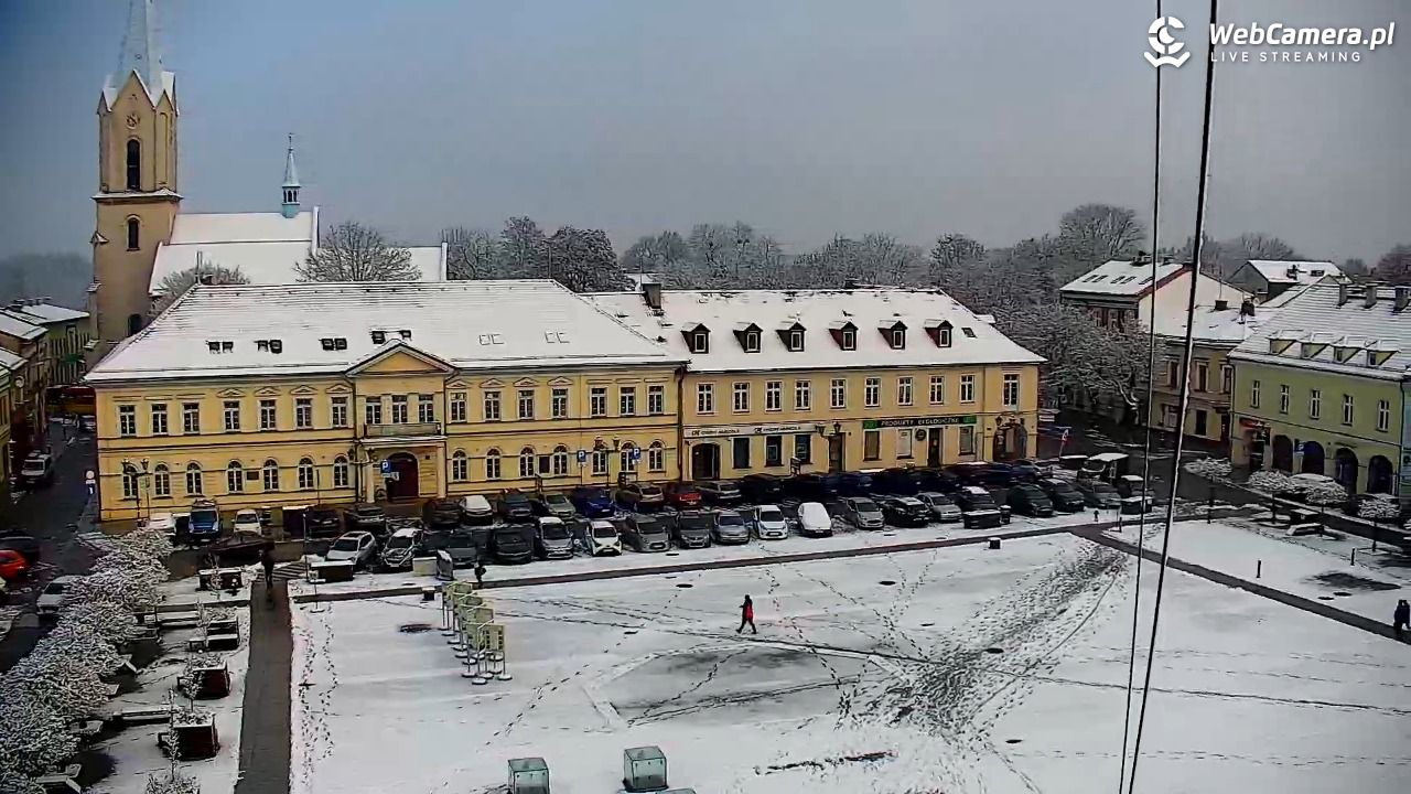 OŚWIĘCIM - widok na Rynek - 22 listopad 2024, 09:06