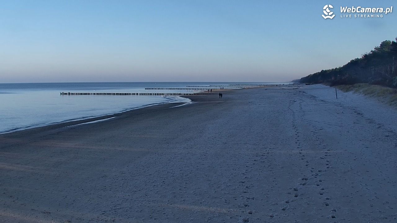 POBIEROWO - widok na plaże - 01 grudzień 2024, 11:04