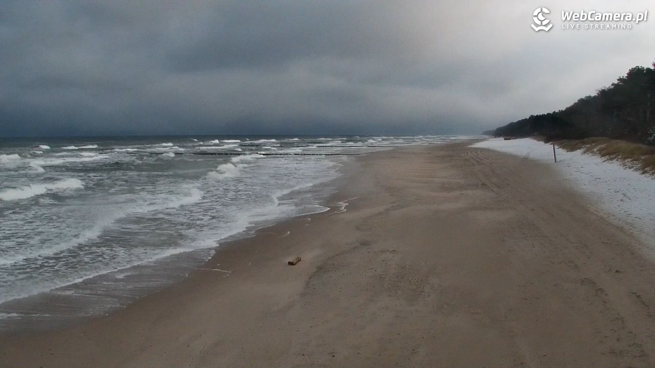 POBIEROWO - widok na plaże - 21 listopad 2024, 07:16