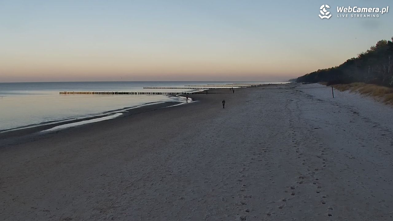 POBIEROWO - widok na plaże - 01 grudzień 2024, 14:37