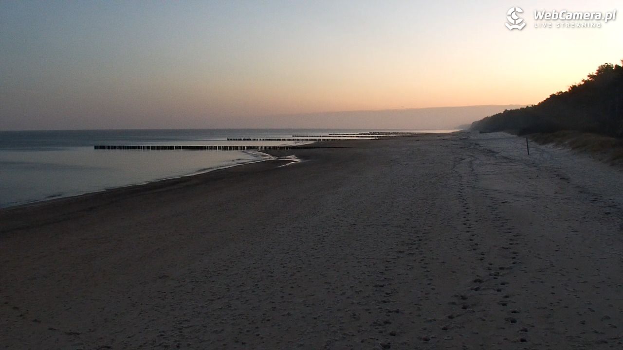 POBIEROWO - widok na plaże - 01 grudzień 2024, 07:21