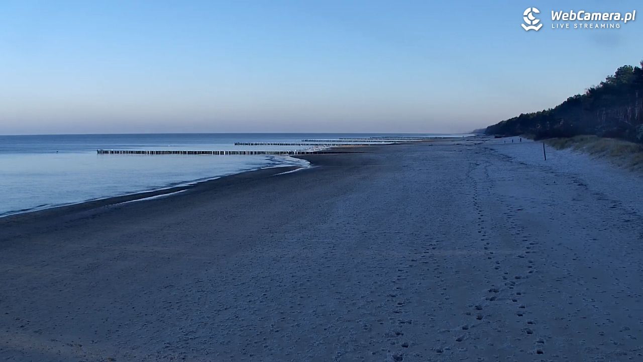 POBIEROWO - widok na plaże - 01 grudzień 2024, 10:54