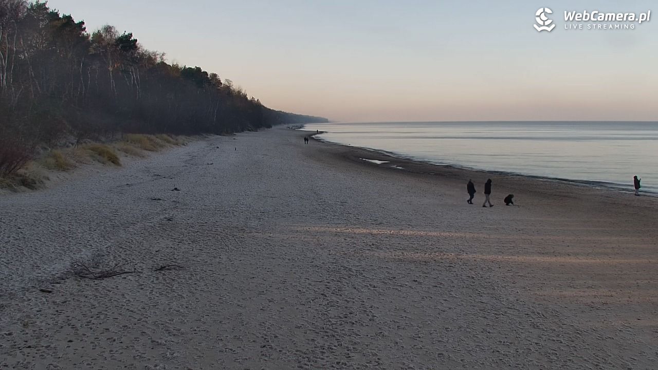 POBIEROWO - widok na plaże - 01 grudzień 2024, 10:17