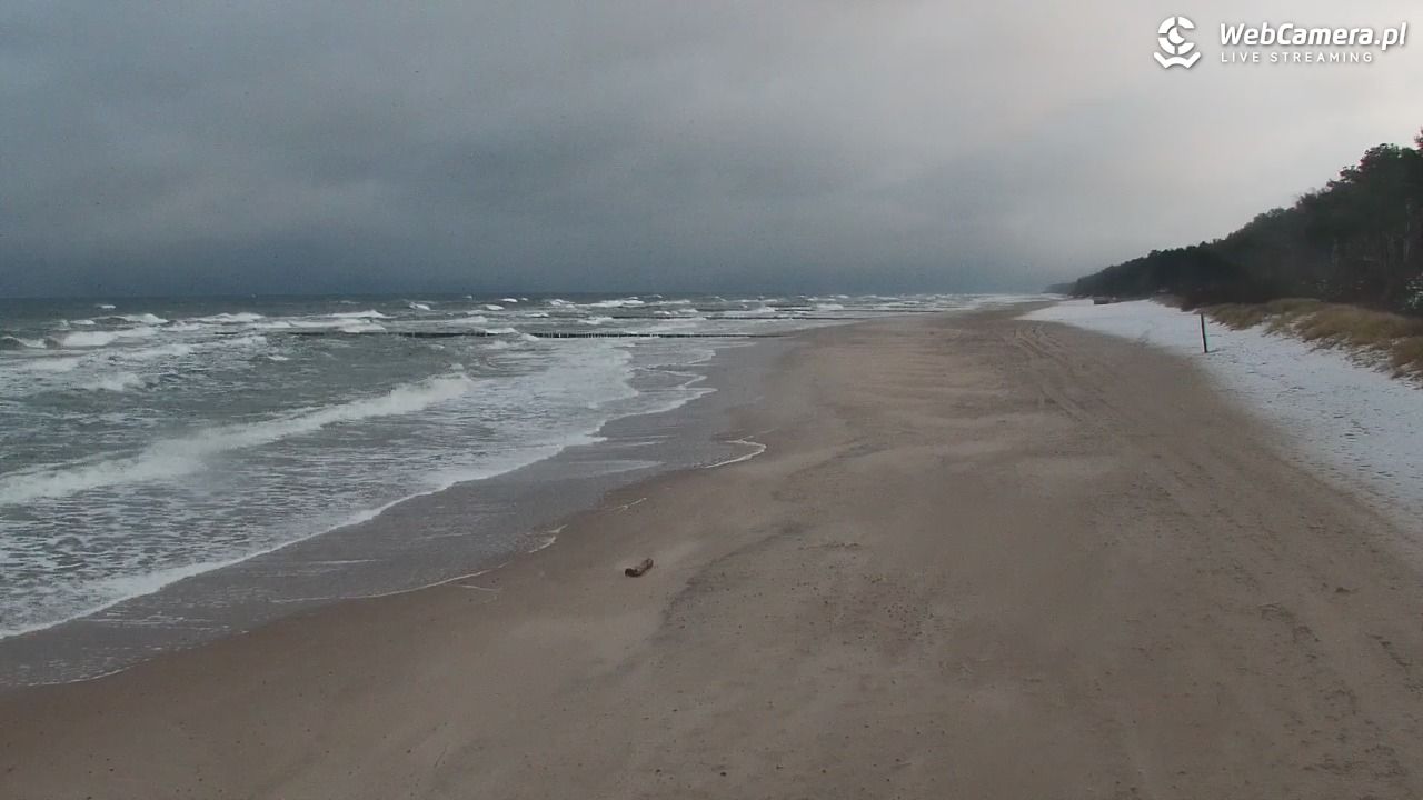 POBIEROWO - widok na plaże - 21 listopad 2024, 07:18