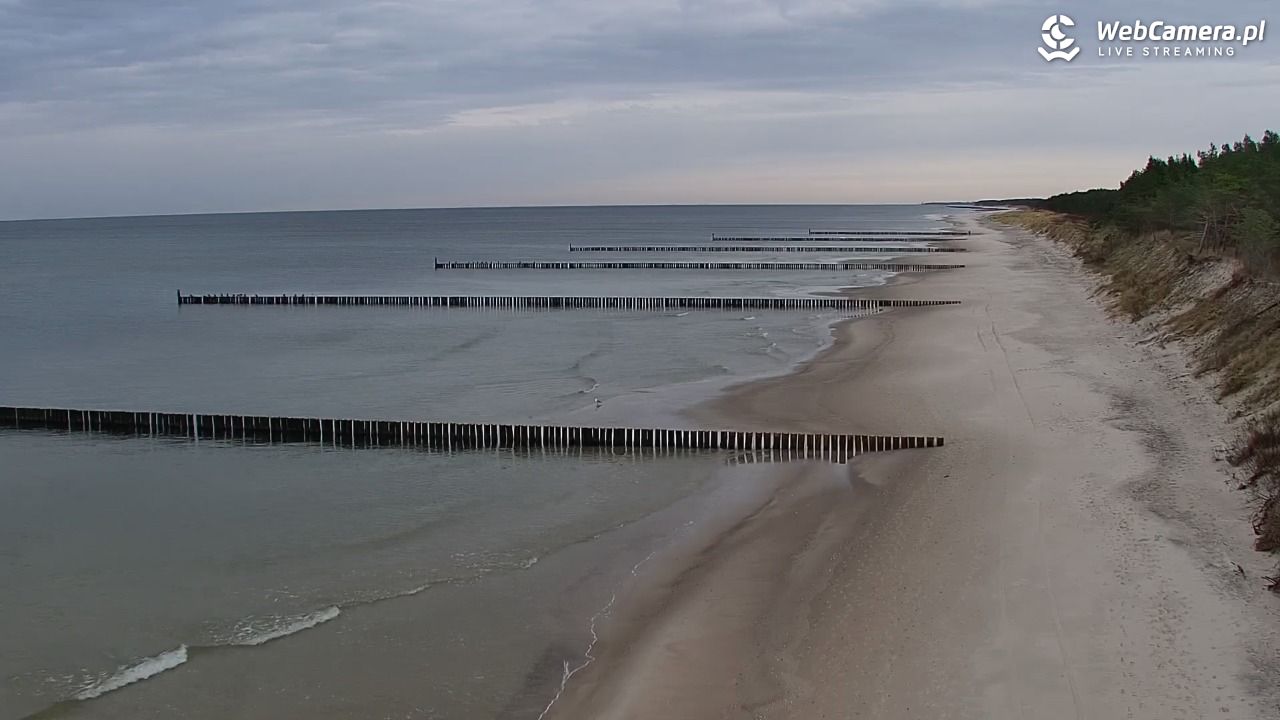 ROGOWO - widok na plażę - 25 listopad 2024, 13:42