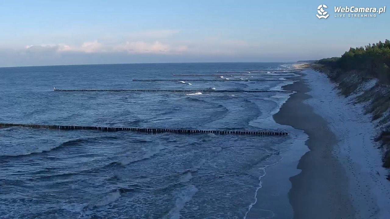 ROGOWO - widok na plażę - 22 listopad 2024, 13:42