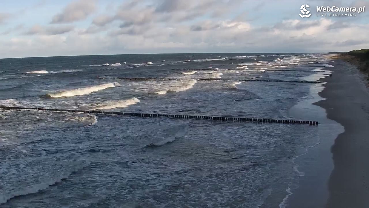 ROGOWO - widok na plażę - 23 listopad 2024, 13:38