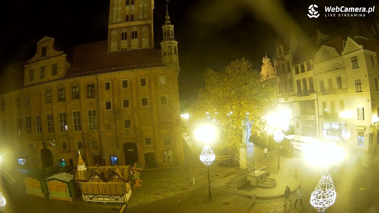 Toruń - widok na Rynek Staromiejski NOWOŚĆ - 20 listopad 2024, 21:45