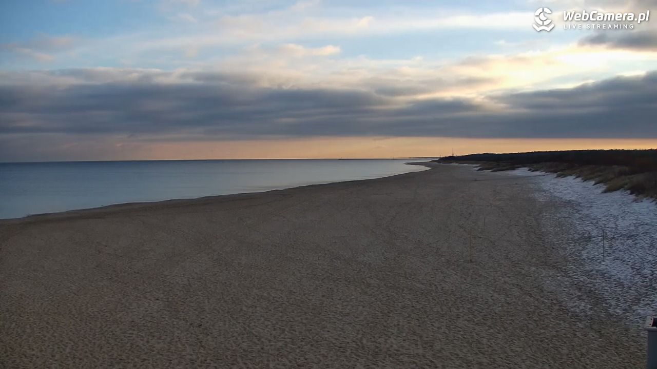 Gdańsk - widok na PLAŻĘ STOGI NOWOŚĆ - 22 listopad 2024, 08:27