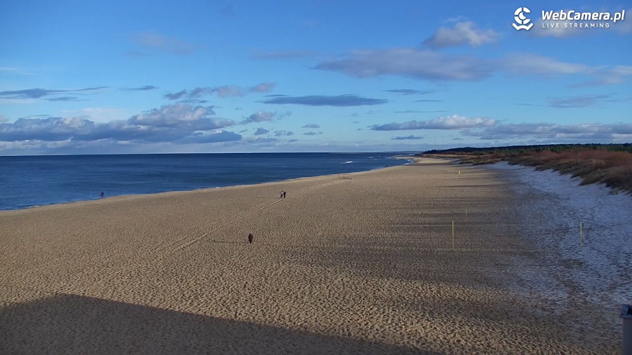 Gdańsk - widok na PLAŻĘ STOGI NOWOŚĆ - 21 listopad 2024, 13:34