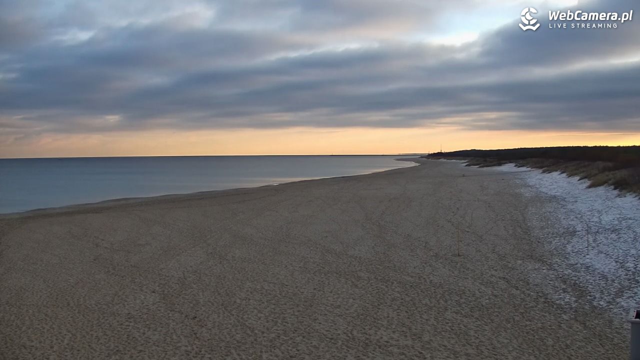 Gdańsk - widok na PLAŻĘ STOGI NOWOŚĆ - 22 listopad 2024, 08:22