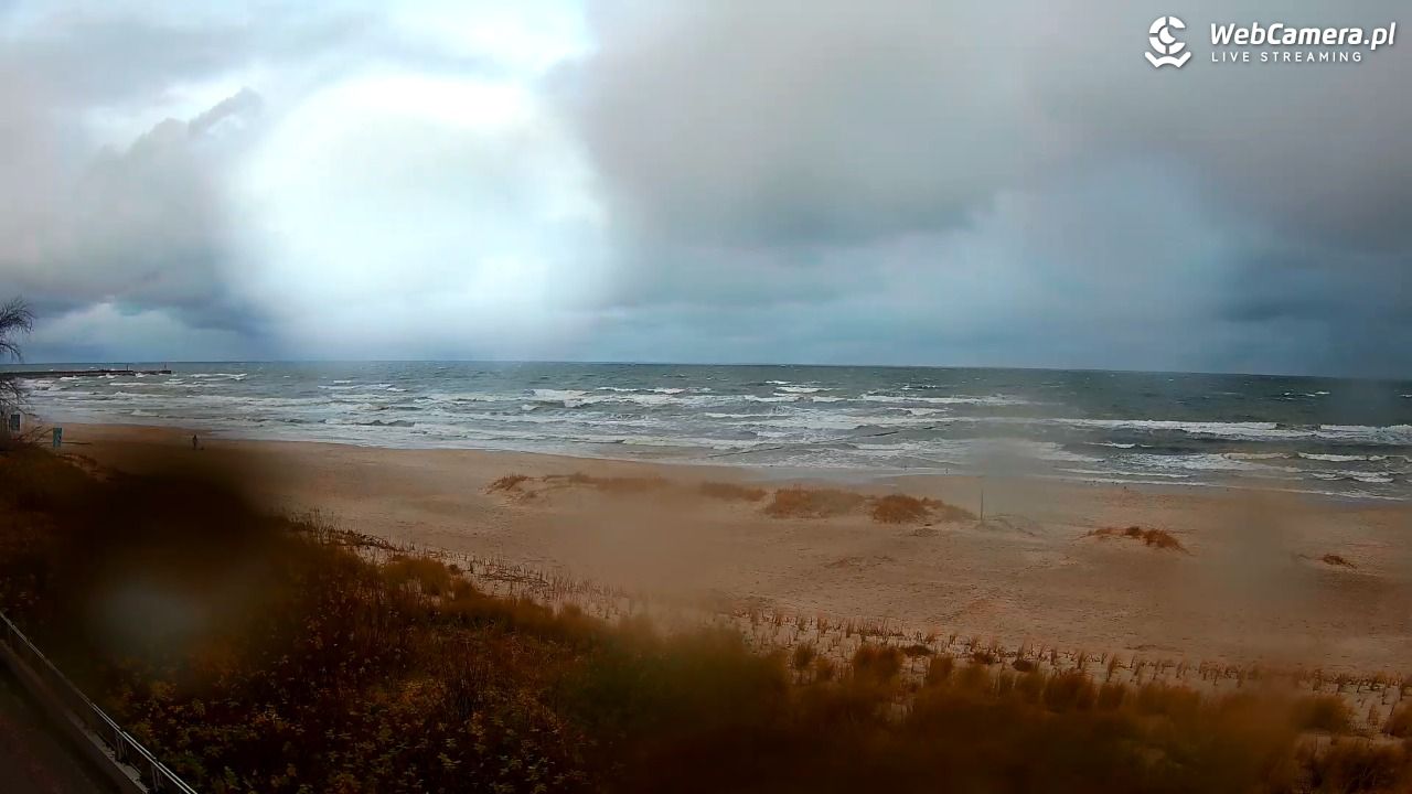 USTKA - widok na plażę - 20 listopad 2024, 07:53