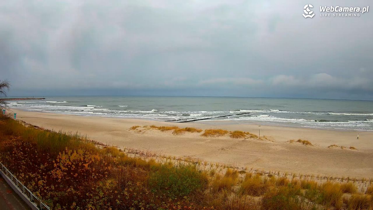 USTKA - widok na plażę - 19 listopad 2024, 07:47