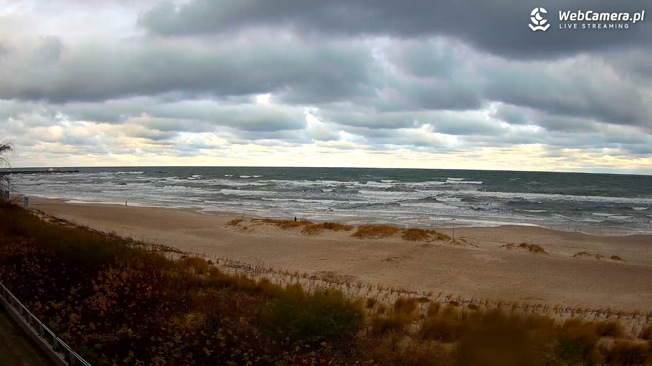 USTKA - widok na plażę - 20 listopad 2024, 10:08