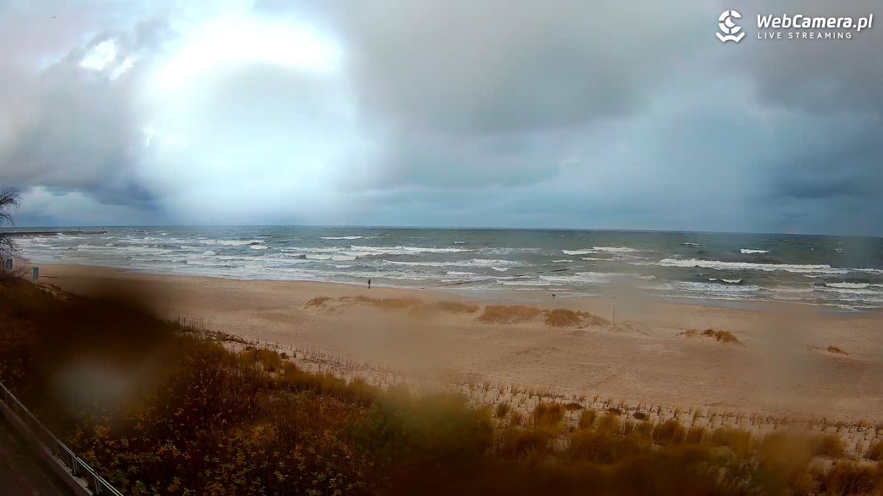 USTKA - widok na plażę - 20 listopad 2024, 07:54