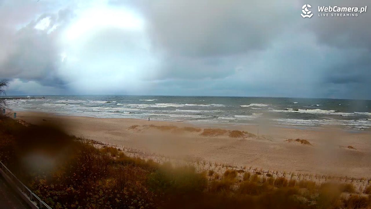 USTKA - widok na plażę - 20 listopad 2024, 07:54