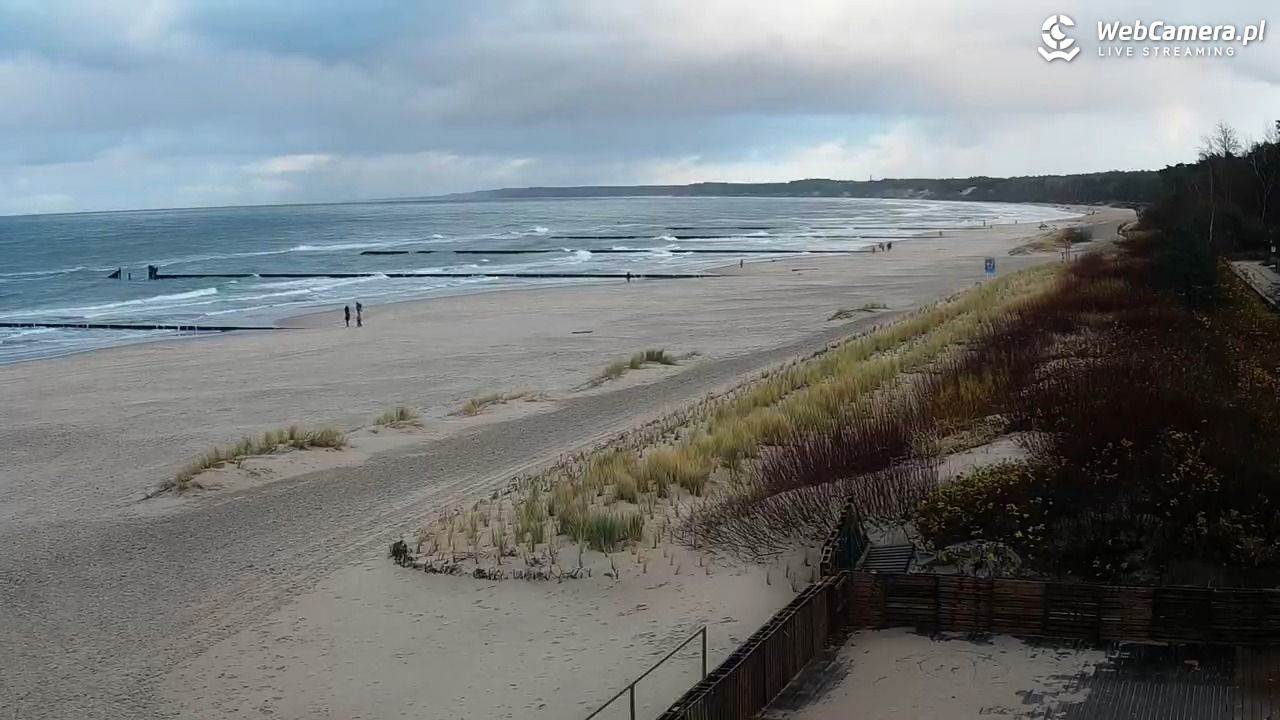 USTKA - widok na plażę - 17 listopad 2024, 14:57