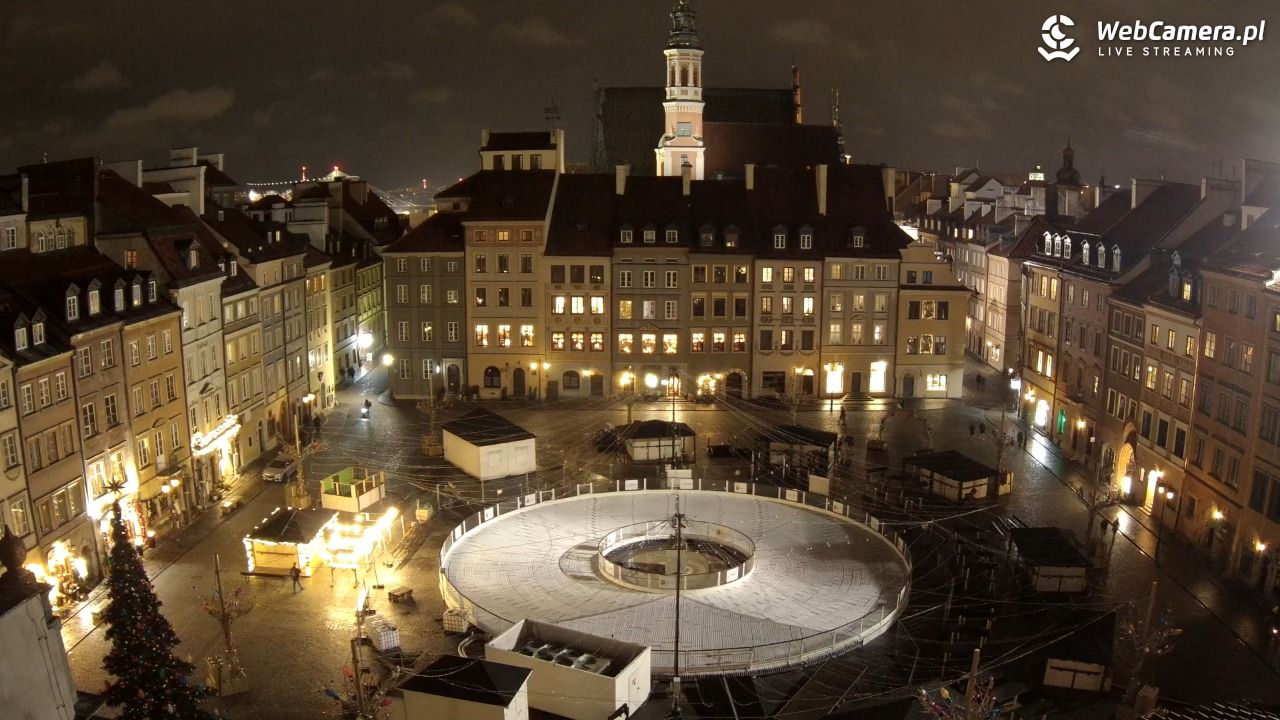 Warszawa - Rynek Starego Miasta - 20 listopad 2024, 20:55