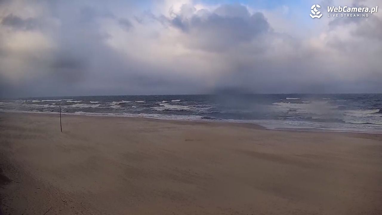 JASTRZĘBIA GÓRA - widok na plażę - 20 listopad 2024, 10:57