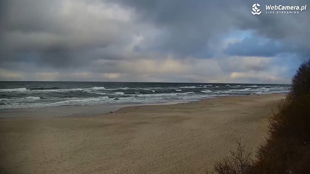 JASTRZĘBIA GÓRA - widok na plażę - 20 listopad 2024, 13:37