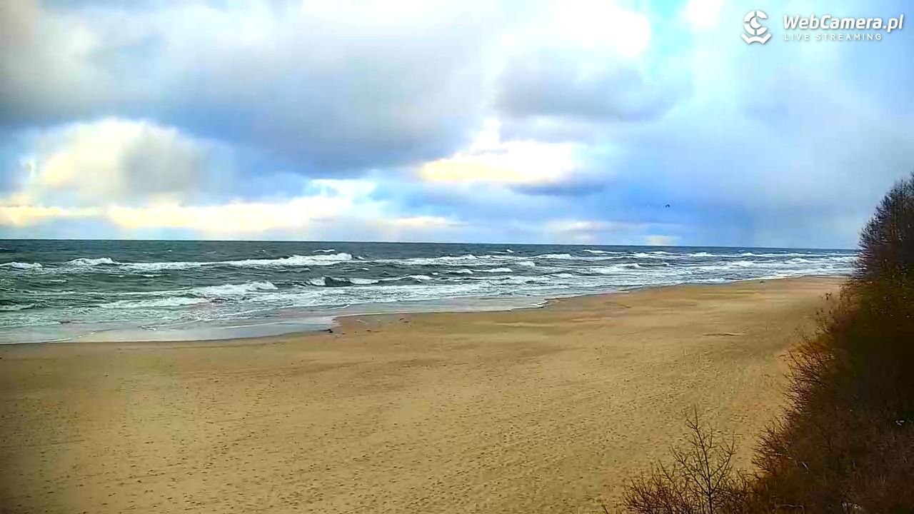 JASTRZĘBIA GÓRA - widok na plażę - 20 listopad 2024, 13:44