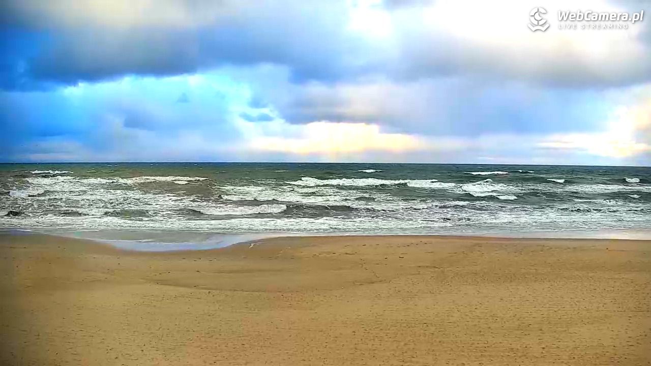 JASTRZĘBIA GÓRA - widok na plażę - 20 listopad 2024, 13:44