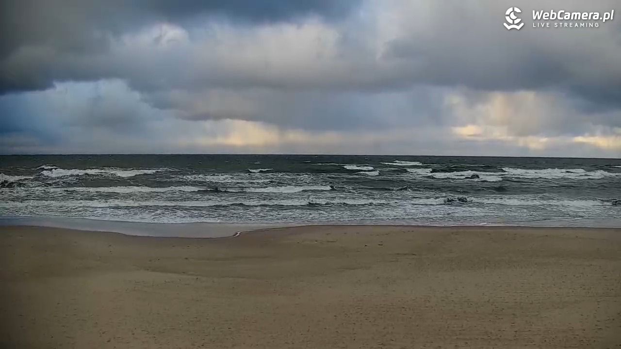 JASTRZĘBIA GÓRA - widok na plażę - 20 listopad 2024, 13:42