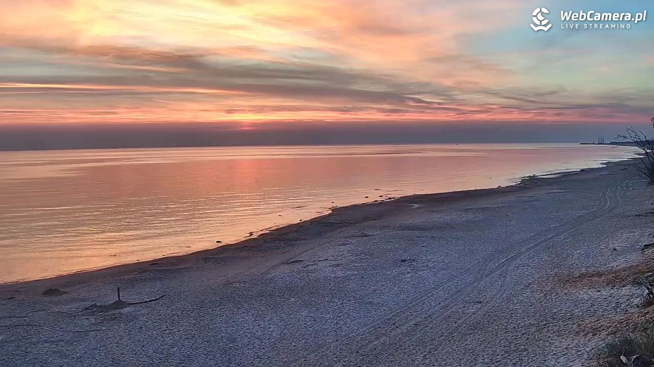 Chłapowo - widok na plażę NOWOŚĆ - 24 wresień 2024, 06:27